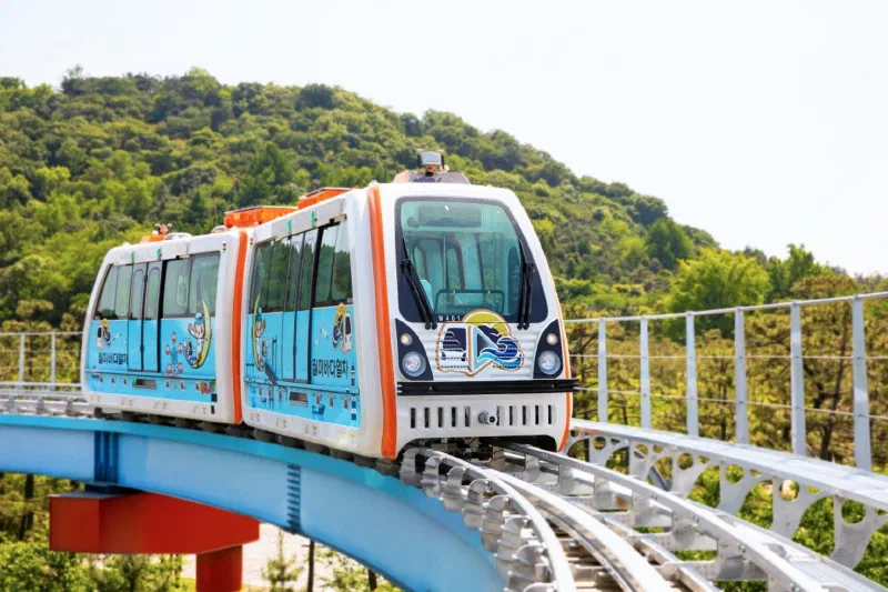 月尾海列車 仁川 観光モノレール