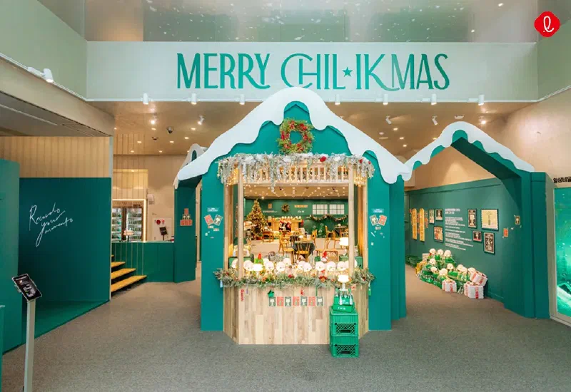 クリスマスシーズン、小売業がポップアップストアのブームで認証写真の熱狂！