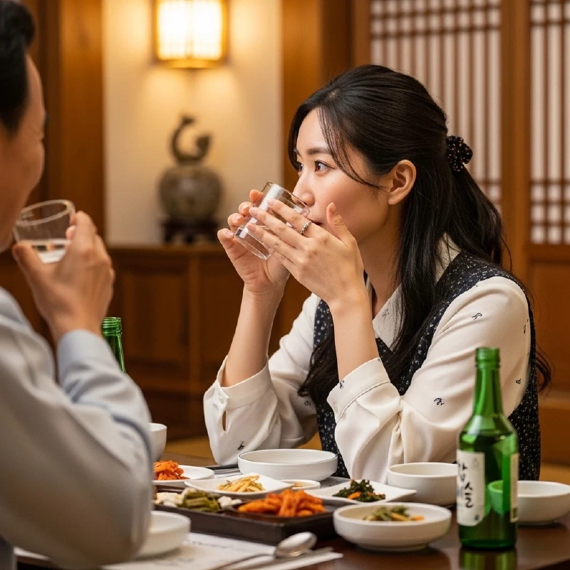 韓国のお酒の席でのマナー