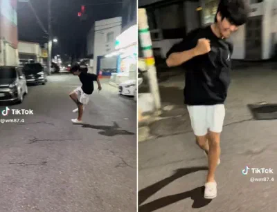 若者たちの新たなダンスチャレンジ:スリックバックが韓国で広がり、有名人たちも挑戦