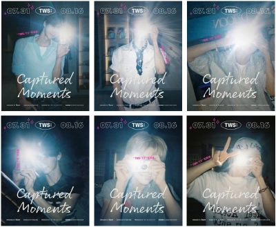 TWS各メンバーのCaptured Momentsティザービジュアル
